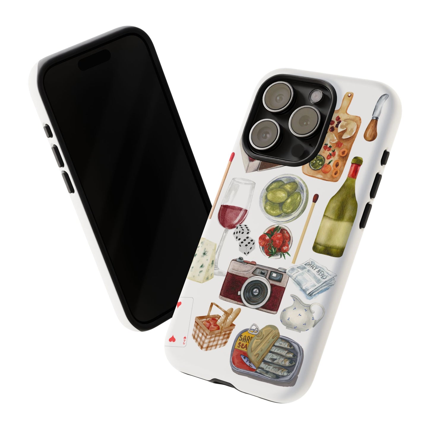 Charming charcuterie board phone case