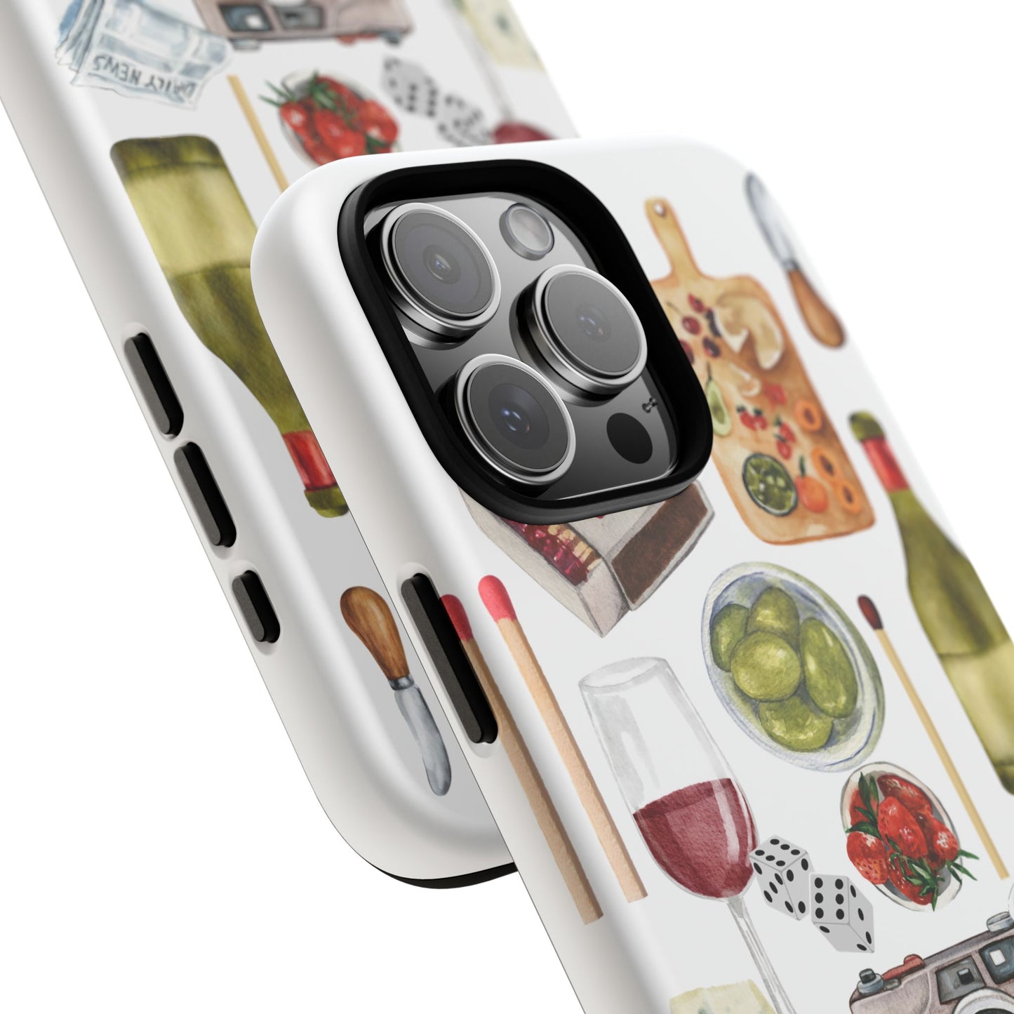 Charming charcuterie board phone case