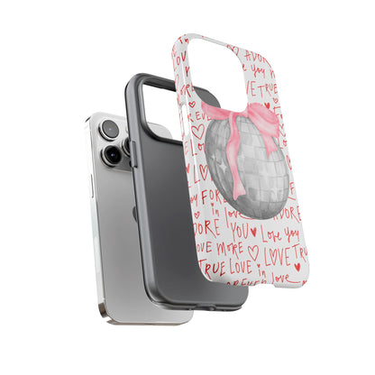 Love-Themed Phone Case with Heart Design