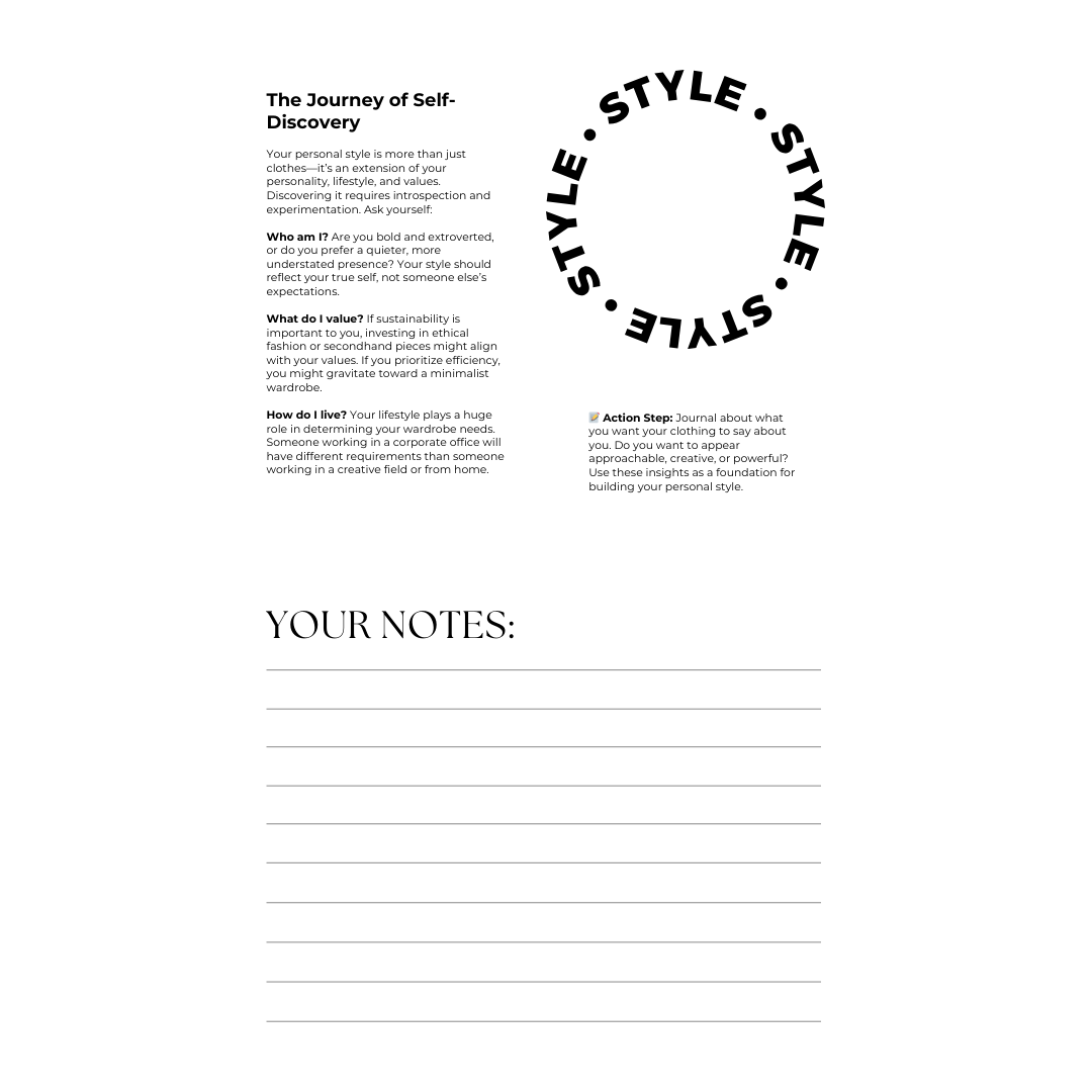 Style Re-imagined: Unlocking your unique look - E-book
