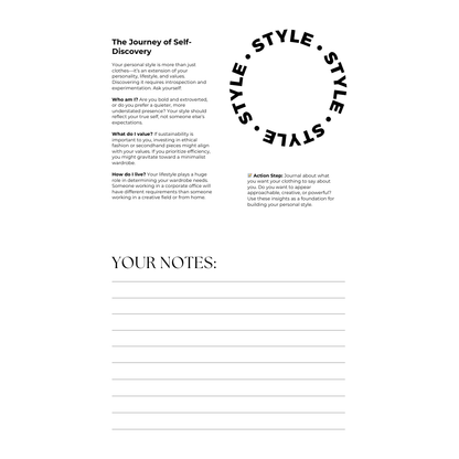 Style Re-imagined: Unlocking your unique look - E-book