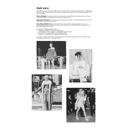 Style Re-imagined: Unlocking your unique look - E-book