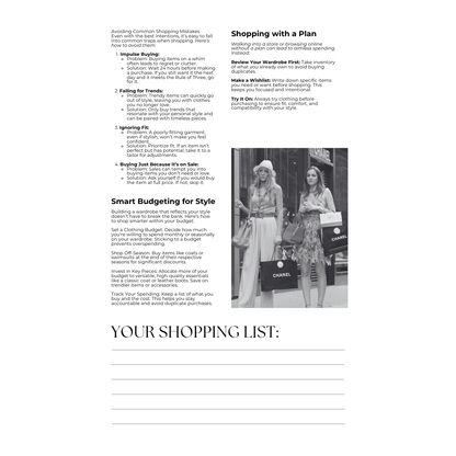 Style Re-imagined: Unlocking your unique look - E-book